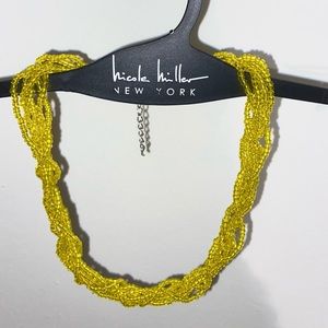 Yellow Bead Necklaces